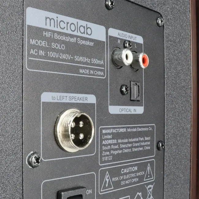 Акустична система 2.0 Microlab SOLO 3, 40Вт, чорна - фото 5