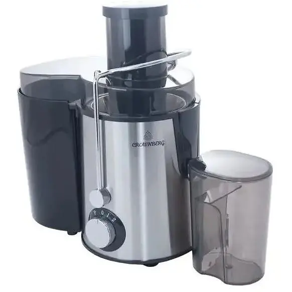 Соковыжималка Crownberg CB-3401 центробежная для фруктов, овощей, томатов, цитрусовых, граната, апельсинов - фото 2