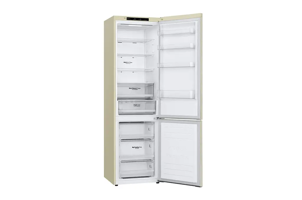 Холодильник LG GW-B509SEJZ 203х68х60см 2 дв холодильне відділення 277 л морозильне відділення 107 л A++ NF Бежевий (GW-B509SEJZ) - фото 9