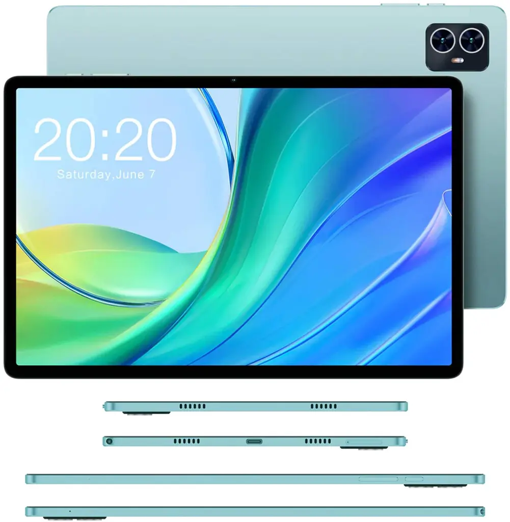 Планшет Teclast M50 8/128GB 4G Dual Sim Aqua Blue (M5H5CS/TL-112841) с чехлом и стилусом - фото 8