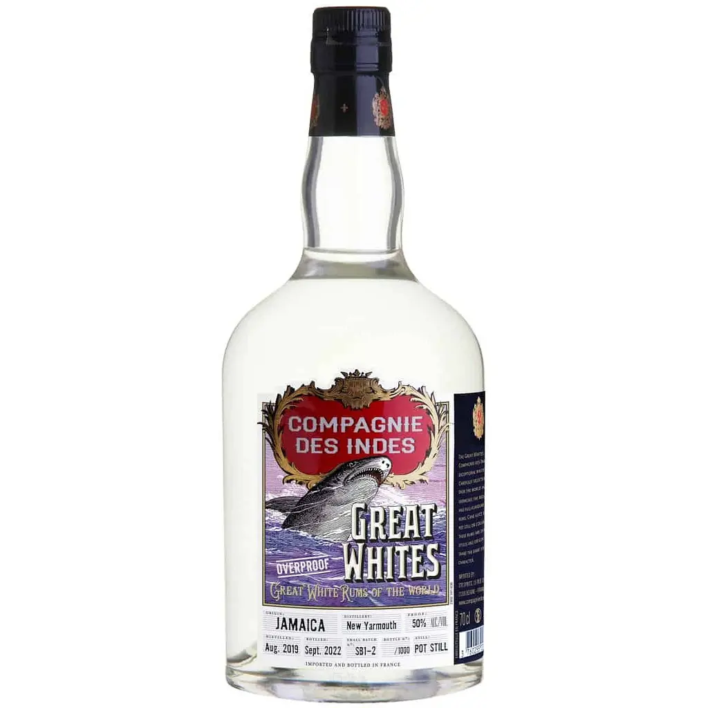Ром Compagnie des Indes Great Whites Jamaica, 50%, 0,7 л - фото 1