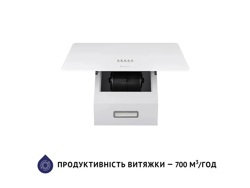 Витяжка Minola HDN 5224 WH 700 LED (похила) - фото 3