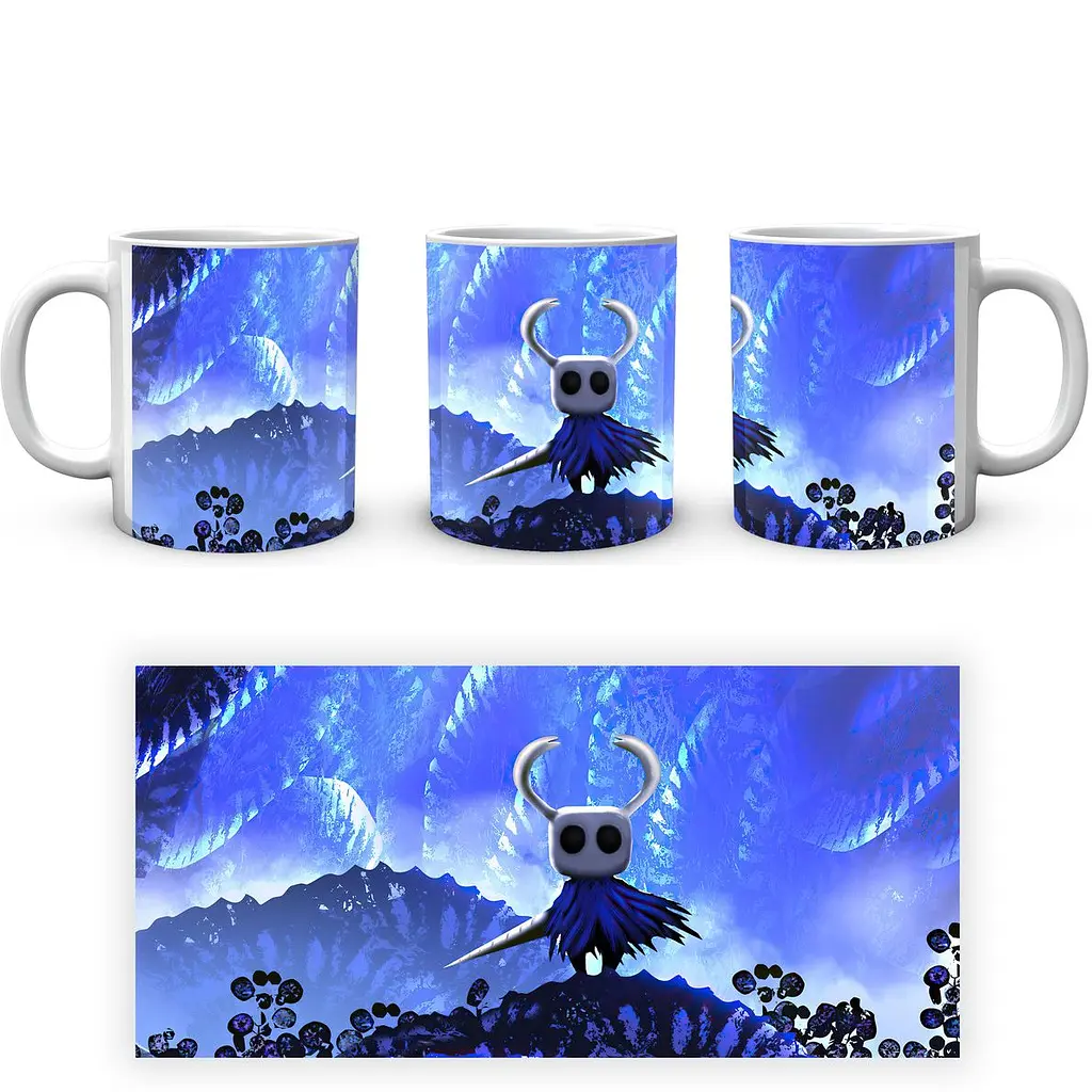 Кухоль GeekLand Hollow Knight Халлоунест HK.02.23 330 мл білий - фото 4