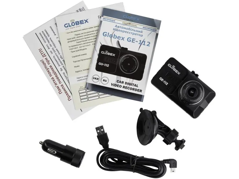 Автомобільний відеореєстратор Globex GE-112 - фото 8