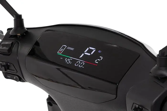 Электроскутер Двухместный Corso CONDOR (1500W 72V/30Ah LiFePO₄) Черный - фото 3