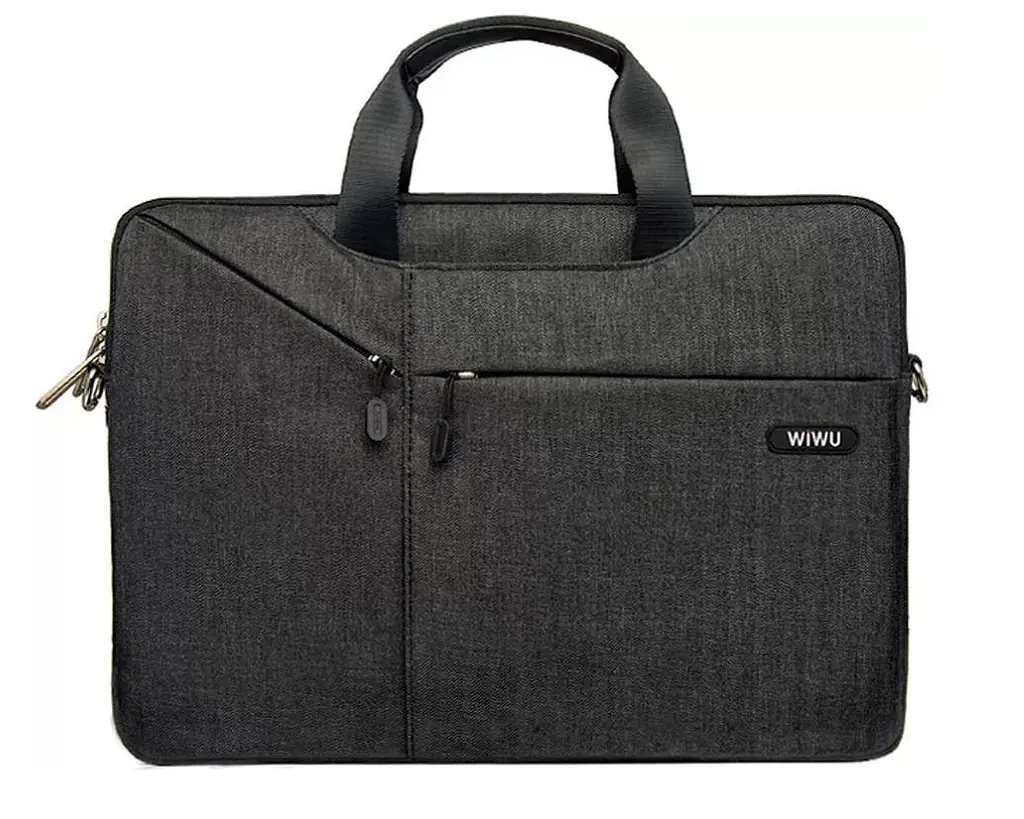 Сумка Wiwu City Commuter Bag для ноутбуков 13-14 дюймов черный - фото 2