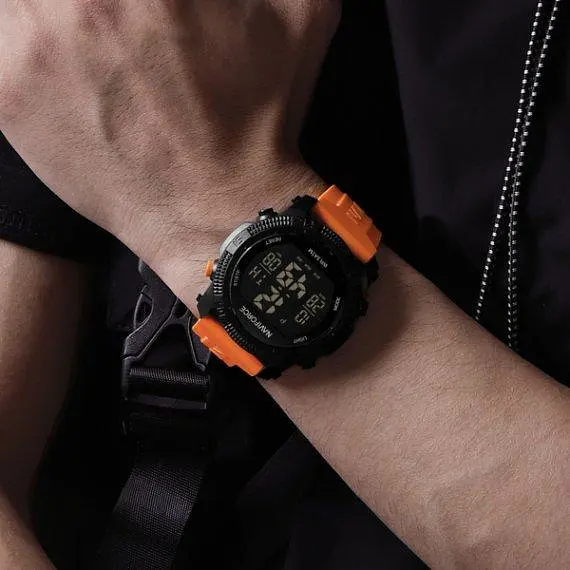 Годинник чоловічий наручний Naviforce Europe (Orange) - фото 7