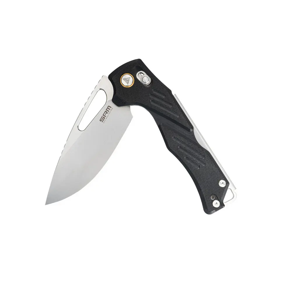 Ніж складаний туристичний SRM Mirage 239X-GB (9.2 см) 14C28N / G10 чорний - фото 5