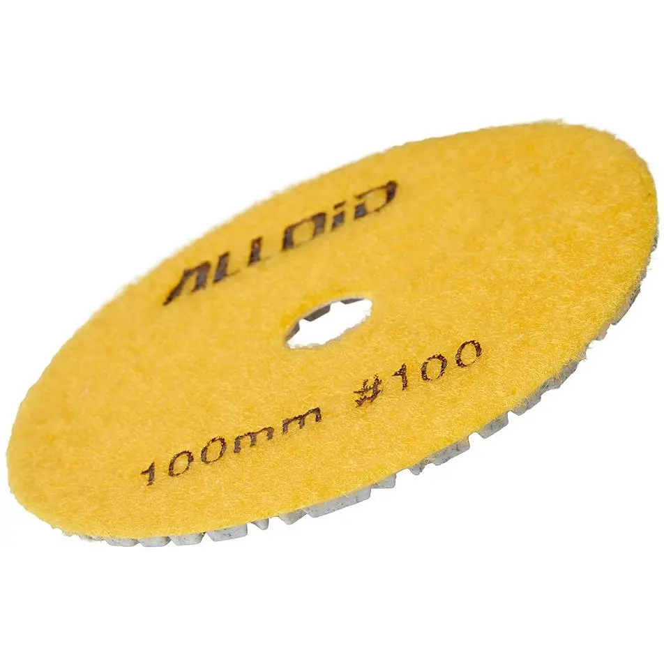 Круг алмазный Alloid Building Tools Star шлифовальный на липучке 100 мм зерно 100 (DD-63370) - фото 3