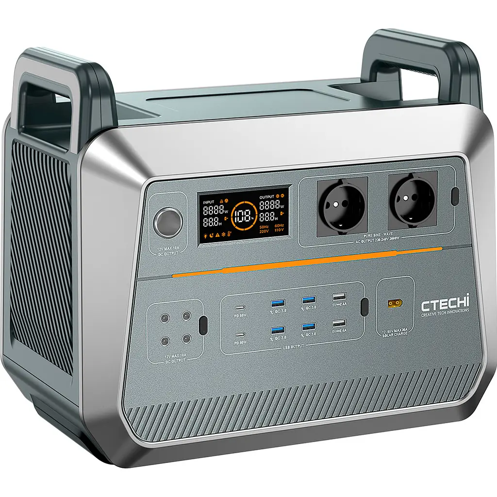Зарядная станция CTECHi ST2000 2000W 1536Wh [104993] - фото 2