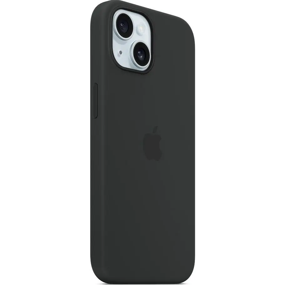 Чохол Apple Silicone Case with MagSafe для iPhone 15 Black (MT0J3ZM/A) [92896] - фото 2