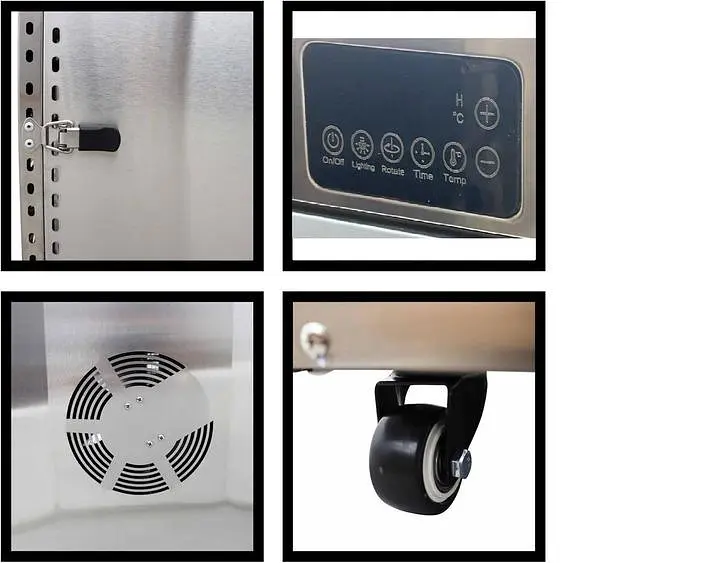 Роторный дегидратор сушилки для овощей фруктов мяса грибов Food Dehydrator LT-103 - фото 5