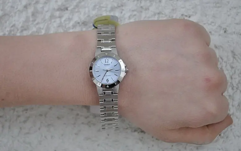 Годинники наручні жіночі сталеві стильні класика оригінальні Casio Collection LTP-1177PA-2AEF - фото 2