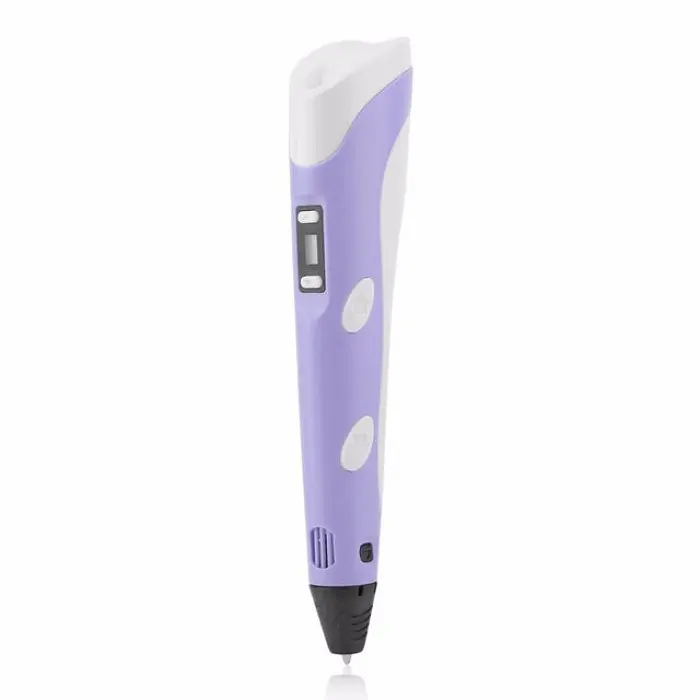 3D-ручка для малювання з екраном 3д Ручка Pen2 MyRiwell з LCD-дисплеєм Фіолетова - фото 3