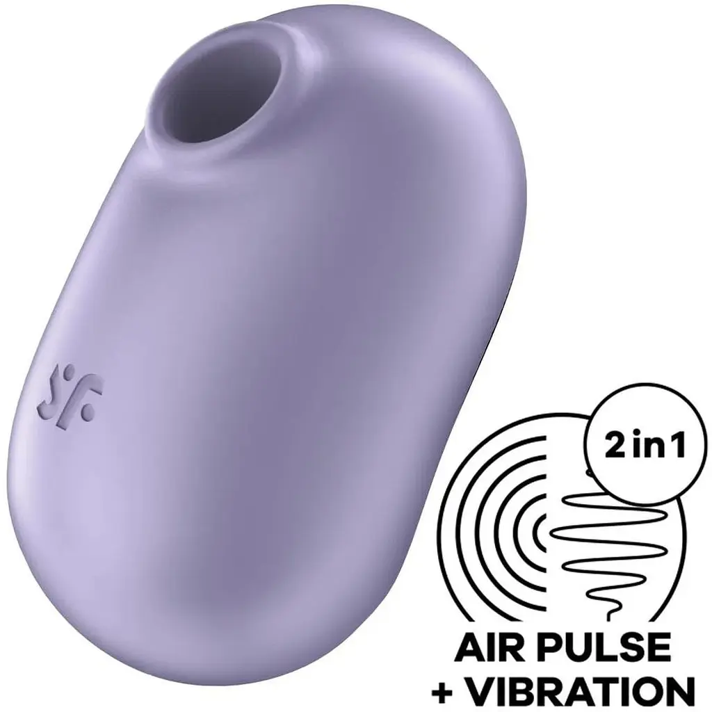 Вакуумний стимулятор Satisfyer Pro To Go 2 Фіолетовий - фото 2