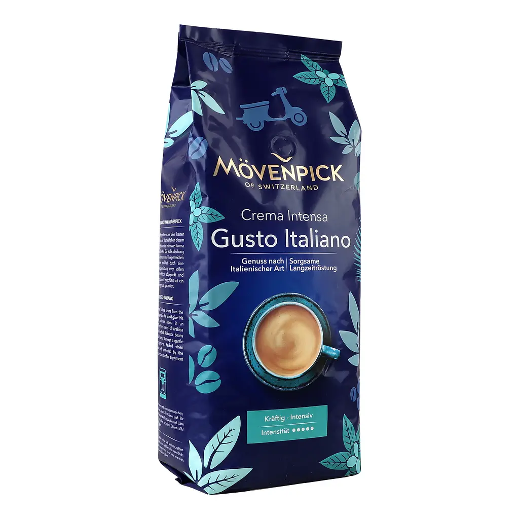 Кофе натуральный Mоvenpick Gusto Italiano в зернах 1 кг - фото 2
