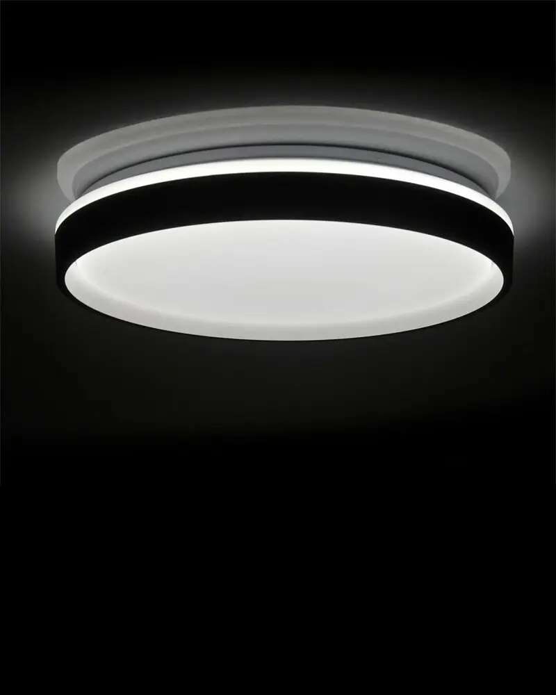 Люстра с пультом светодиодная, потолочный светильник Goldlux 326676 Jadwiga 50 Led 1x72W 3000K-6000K 8000Lm IP44 Bk - фото 2