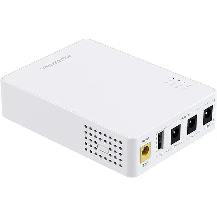 ДБЖ Marsriva DC UPS для роутерів KP3 3xDC+USB OUT 5V/9V/12V, 2А/18W, 10000mAh (37Wh) Li-ion - фото 2