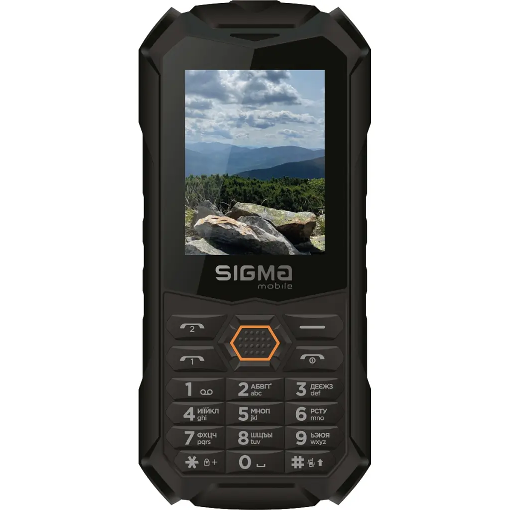 Мобільний телефон Sigma X-treme PV68 Black Orange (4827798738221) - фото 2