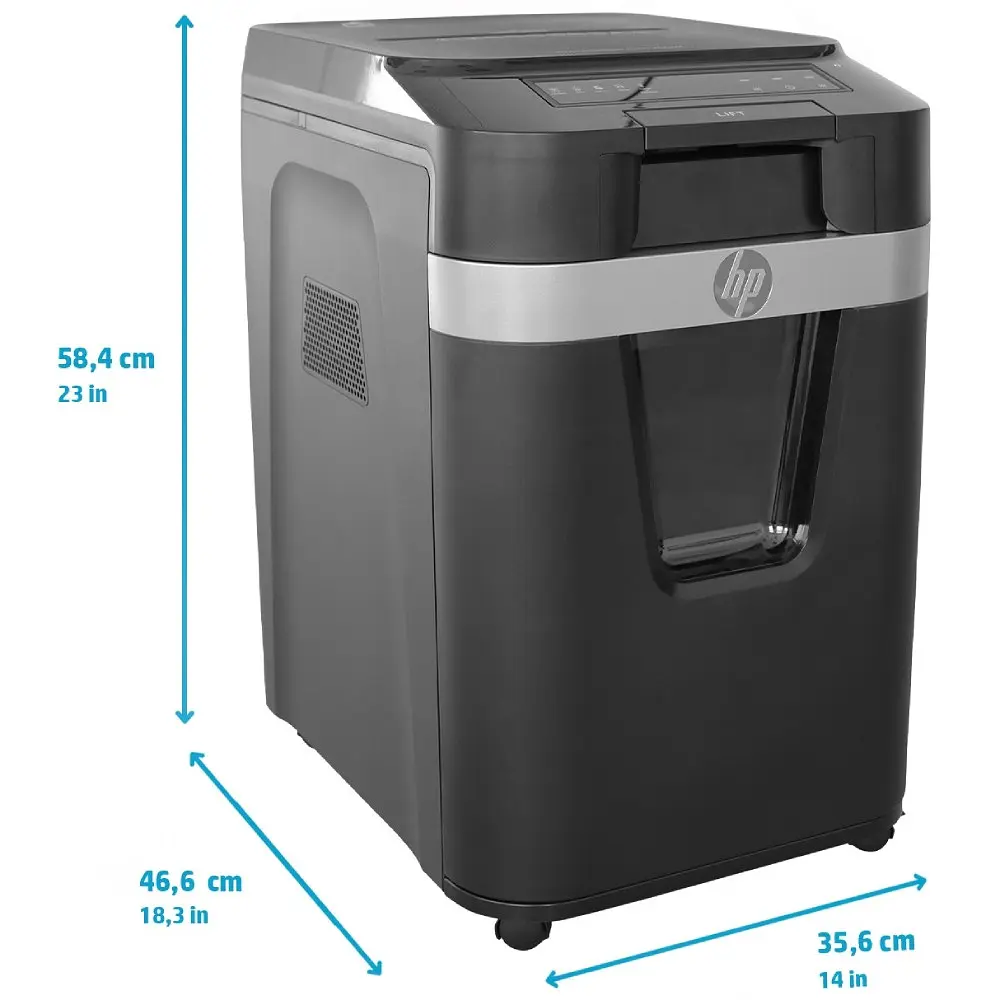 HP Pro Shred Auto 200MC, A4, 80g х 10 л., 2x12, 32л., P-5 - фото 5