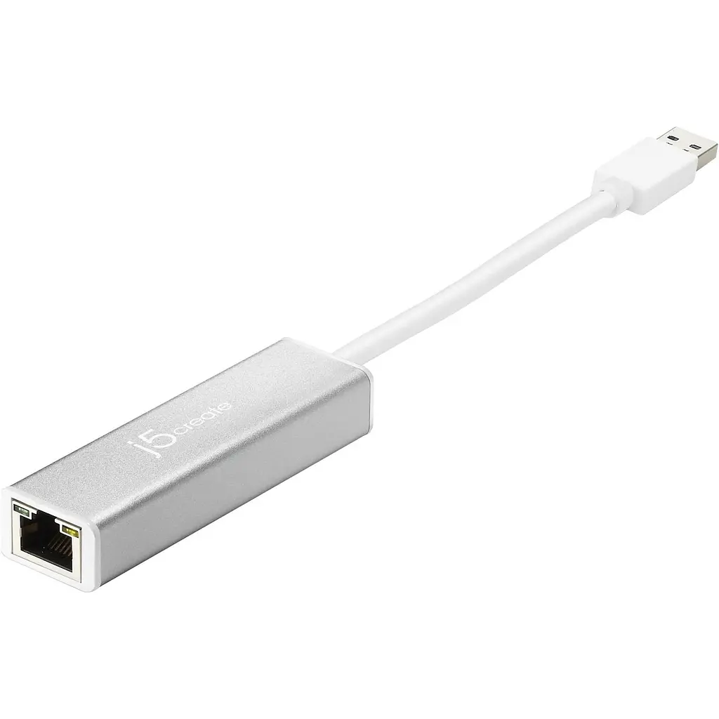 Перехідник j5create JUE130-N, з USB-A на Gigabit Ethernet (JUE130-N) - фото 2