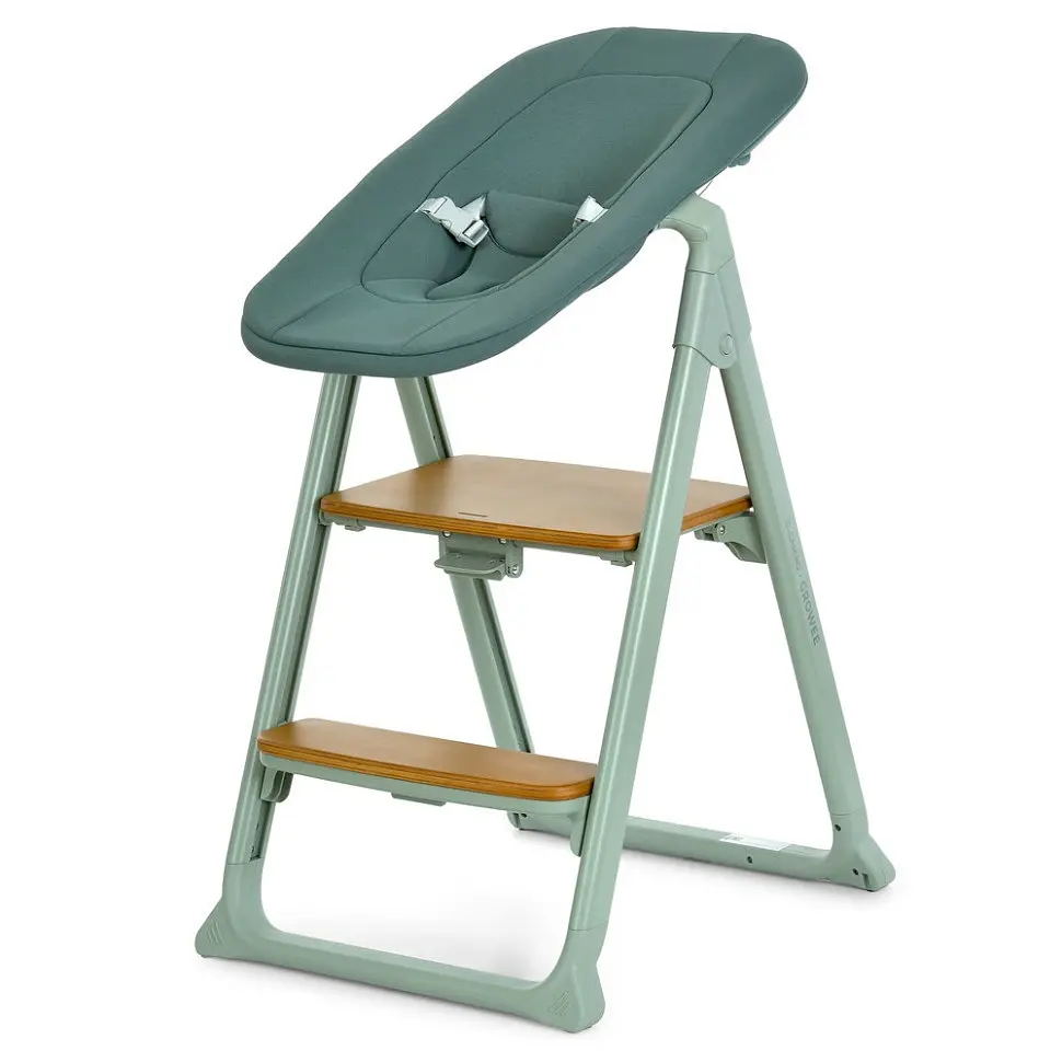 Дитячий стільчик для годування 4 в 1 GROWEE ME 1222 Sage Green - фото 7