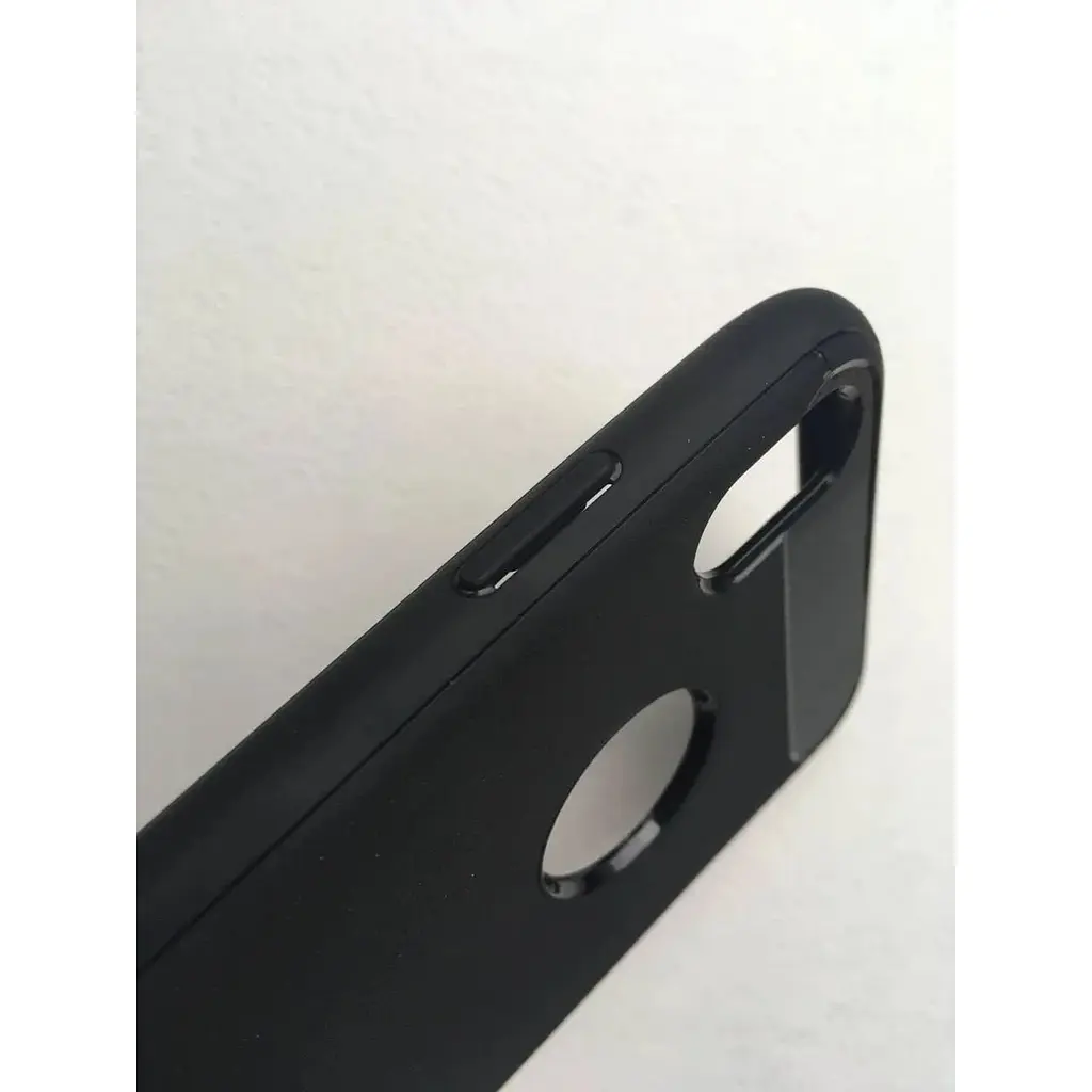 Оригінальний протиударний силіконовий чохол Spigen Rugged Armor Matte Black для iPhone XR (064CS24871) - фото 10