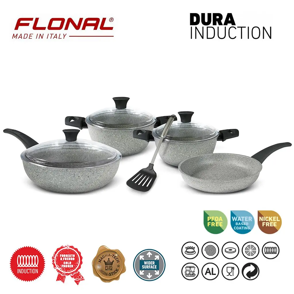 Набір посуду Flonal Dura Induction 8 предметів (DUISET08PZ) - фото 2