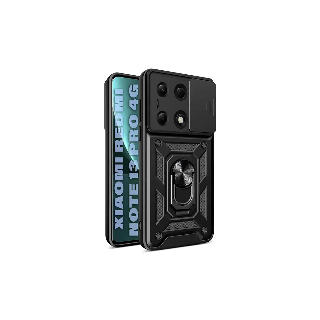 Чохол до мобільного телефона BeCover Military Xiaomi Redmi Note 13 Pro 4G Black (711024) - фото 6
