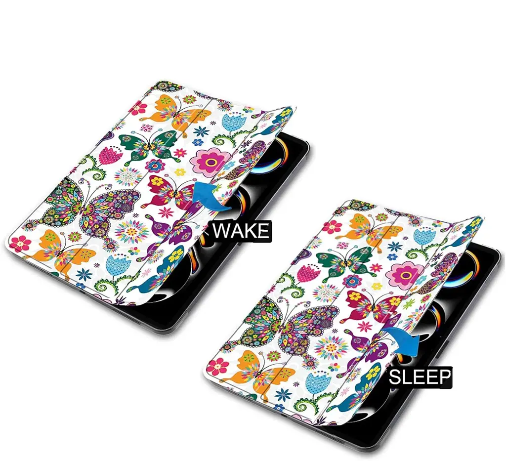 Чохол до планшета BeCover Smart Case Apple iPad Pro 11" M4 2024 Butterfly (711631) - фото 5