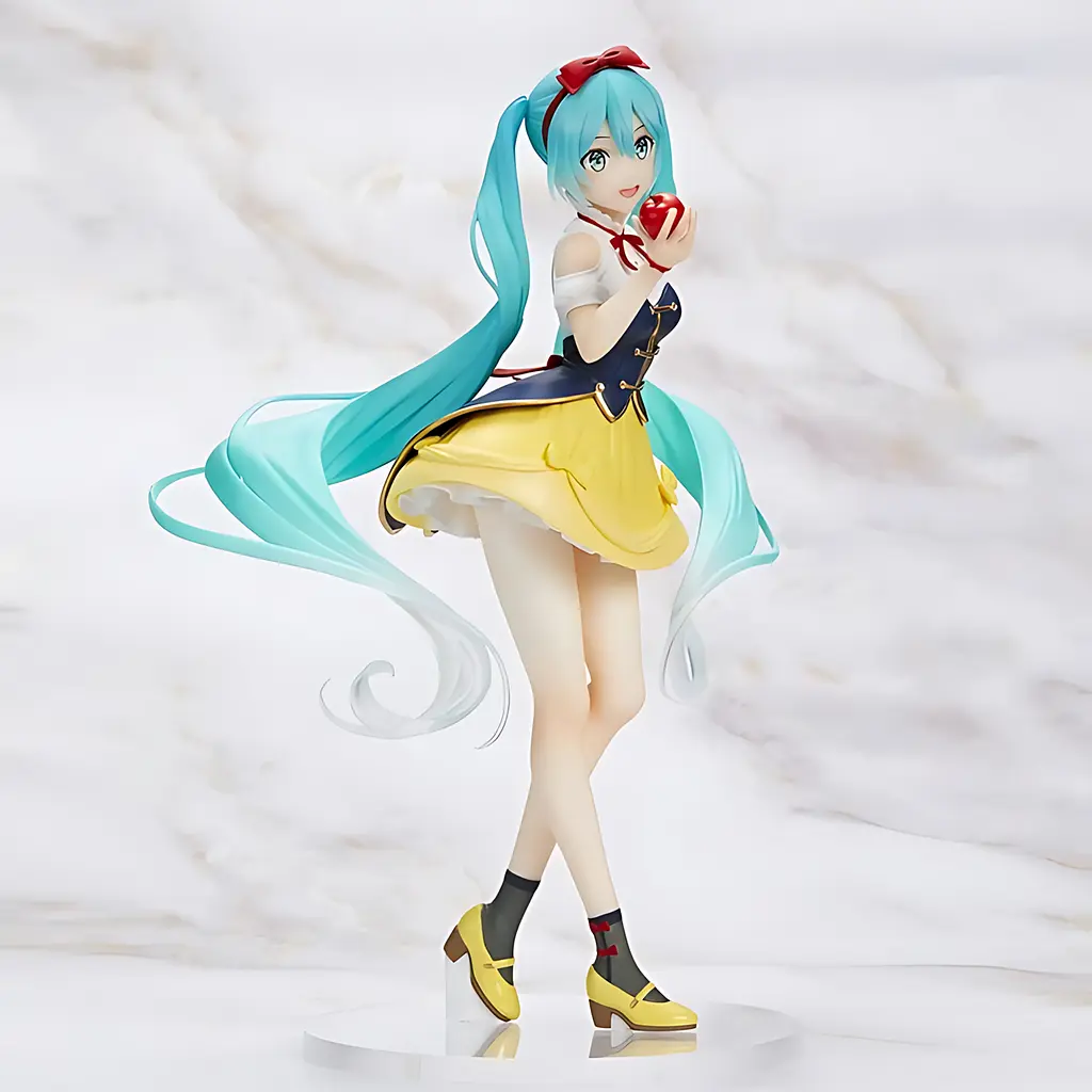 Фигурка Taito Wonderland Snow White Hatsune Miku Хацунэ Мику Белоснежка 18 см T WLSW HM - фото 4