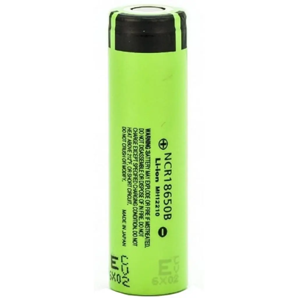 Акумулятор 18650 3400mAh (FlatTop) * 1 Panasonic (NCR18650B / 00422) - фото 2