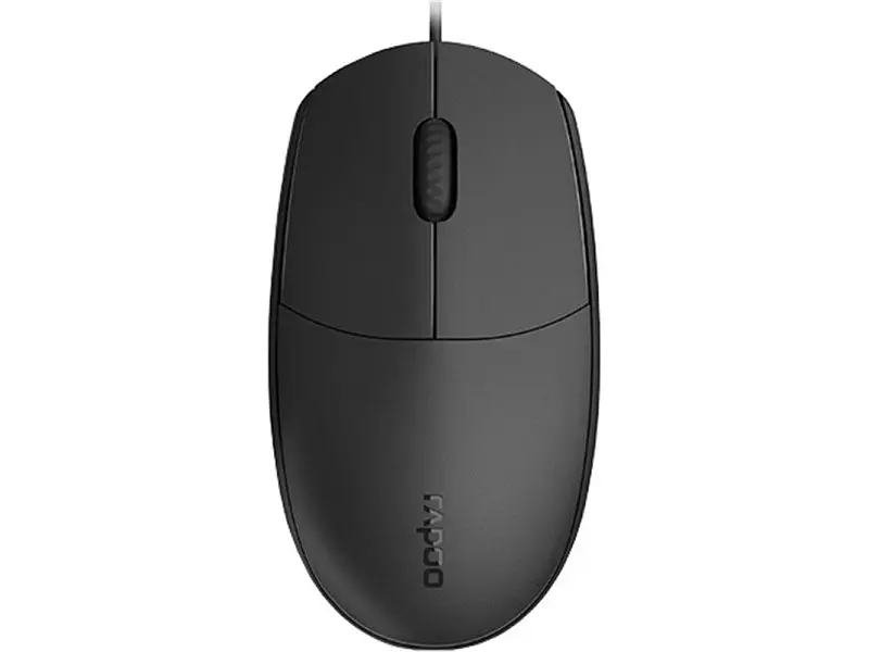 Миша Rapoo N100 Black USB