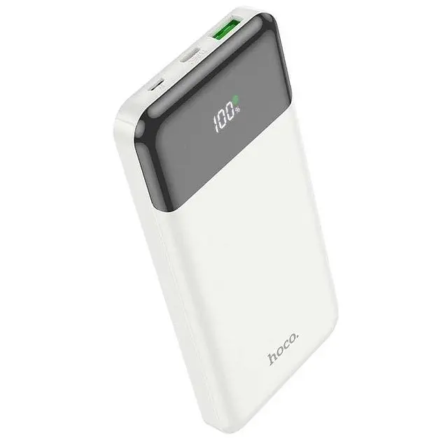 Внешний аккумулятор Hoco J102 Cool figure 10000 mAh (22.5W) белый - фото 4
