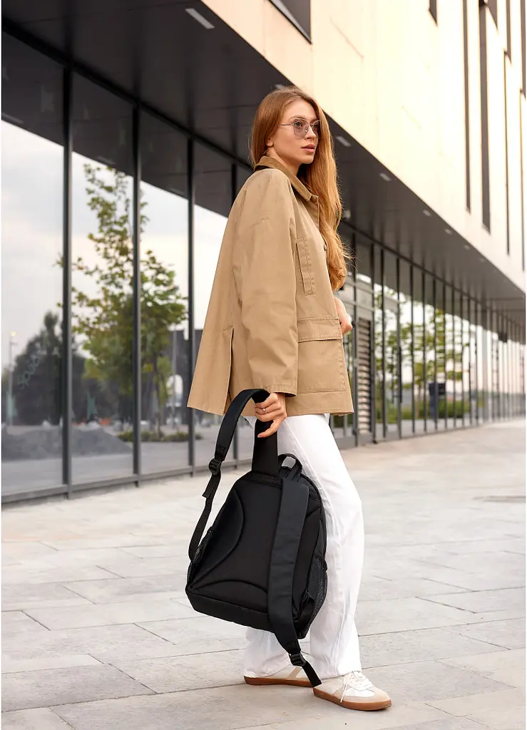 Женский рюкзак Sambag BRIX PJT CLASSIC черный 40 x 27 x 15 см (11711065) - фото 8