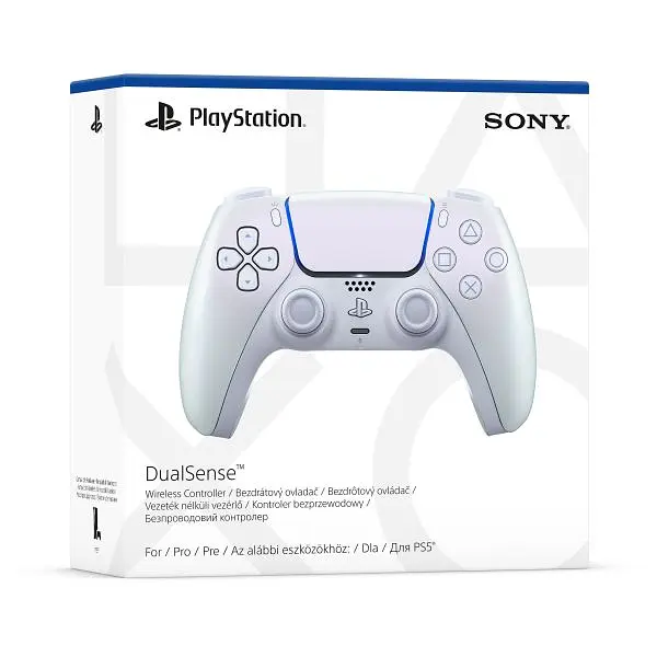 Геймпад Sony DualSense (Chrome Pearl) - фото 2