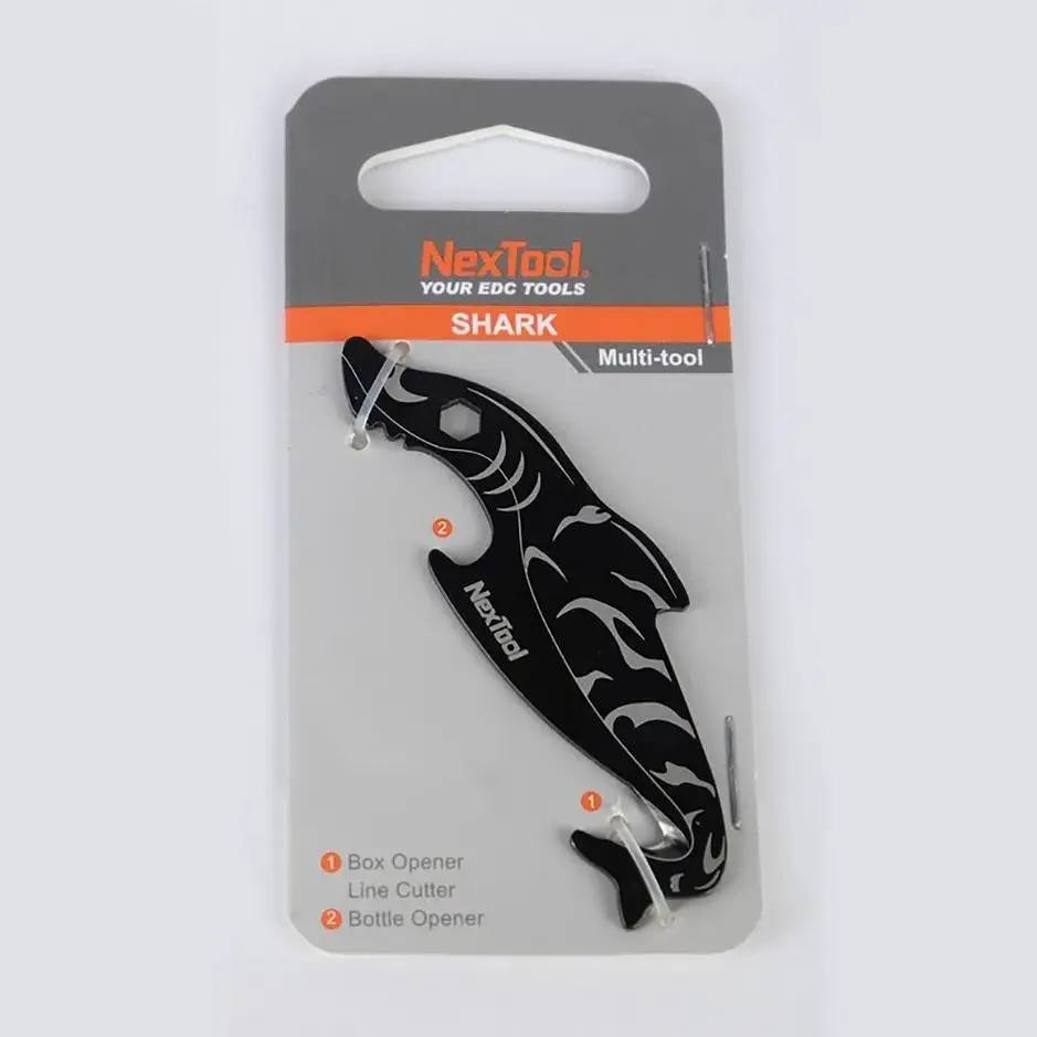 Міні-Мультитул Nextool EDC box cutter Shark KT5521Blue - фото 2