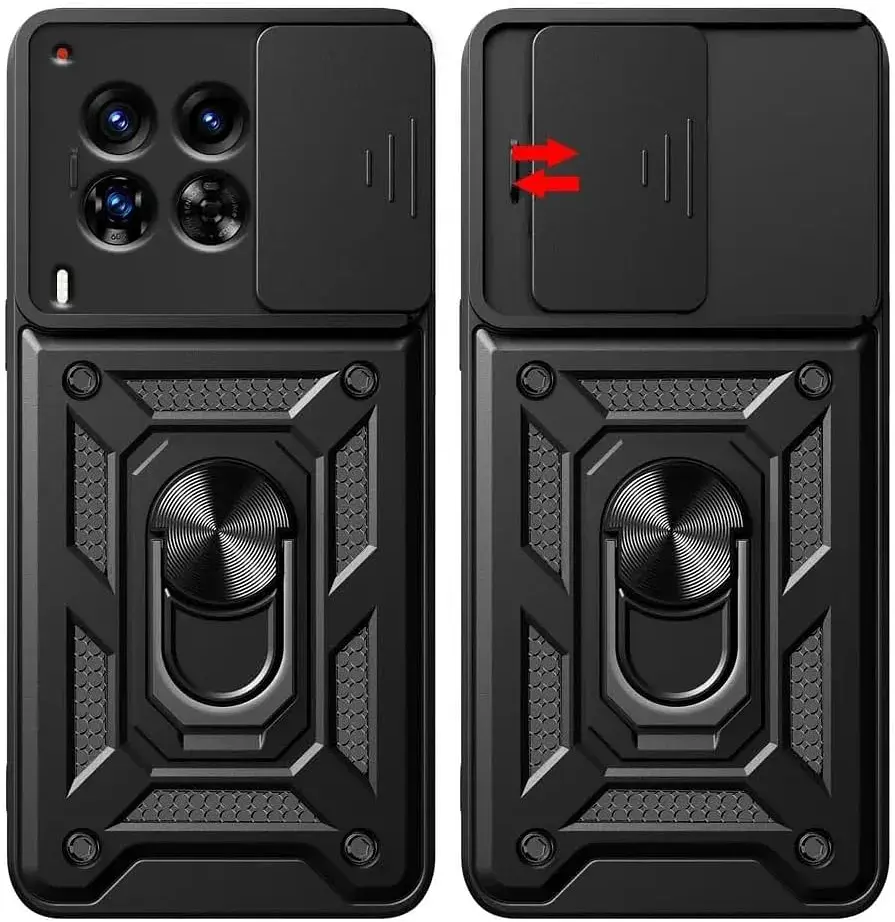 Чохол до мобільного телефона BeCover Military Tecno Camon 30 (CL6) Black (712170) - фото 2