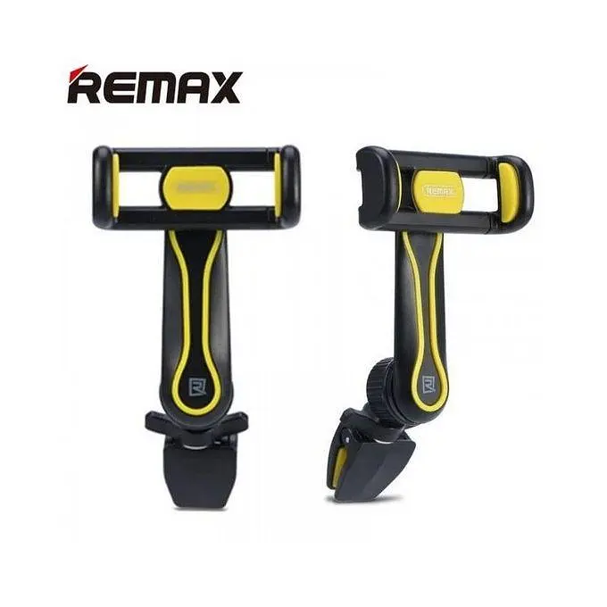 Автотримач Remax RM-C24 чорно-жовтий у решітку повітроводу - фото 2