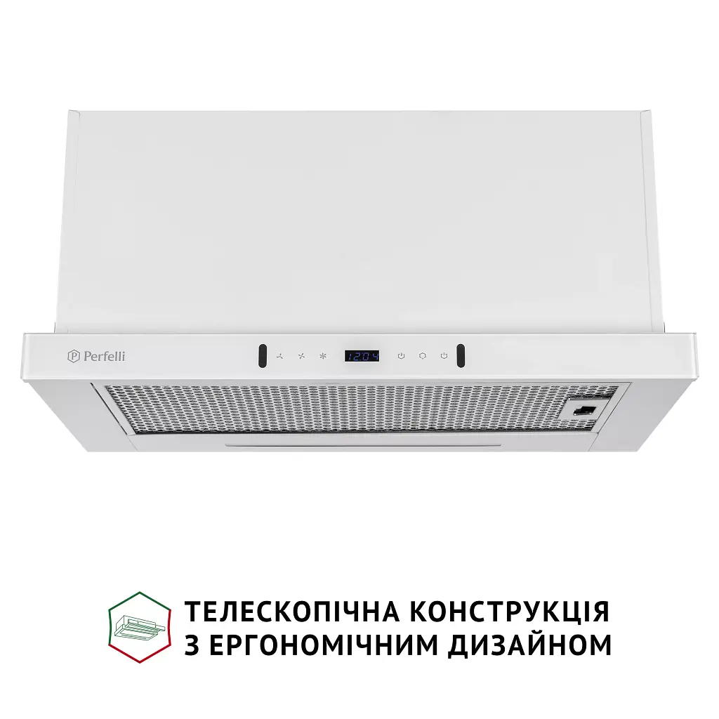 Витяжка телескопічна PERFELLI ISEO 6PWX BIANCO - фото 8