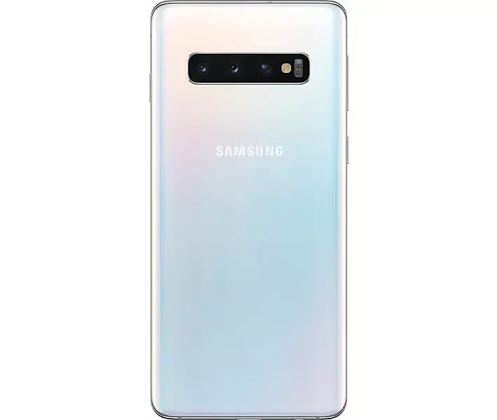 Смартфон Samsung Galaxy S10 SM-G973U 8/128GB Prism White - фото 3