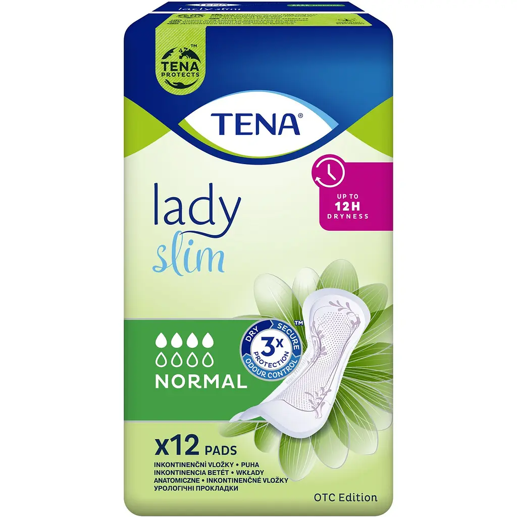 Урологические прокладки Tena Lady Slim Normal 4 капли 12 шт. - фото 2