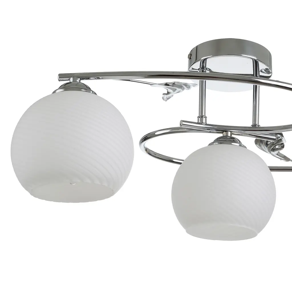 Люстра потолочная Brille E27 60W CH (LK-651C/3) - фото 2