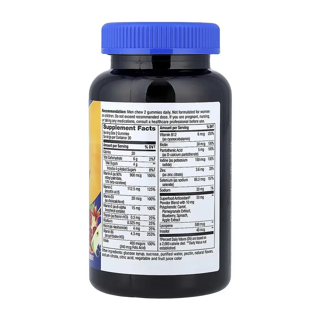 Мультивітаміни Nature's Way (Men's Multivitamin) - 60 gummies - фото 2