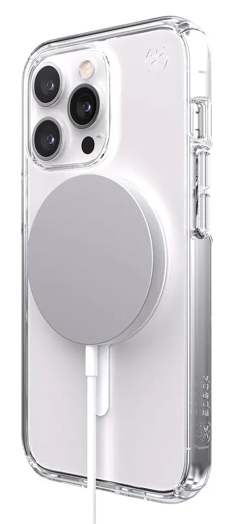 Чохол прозорий протиударний з антимікробним покриттям Speck Presidio Clear MagSafe для iPhone 13 Pro (6.1") - фото 4