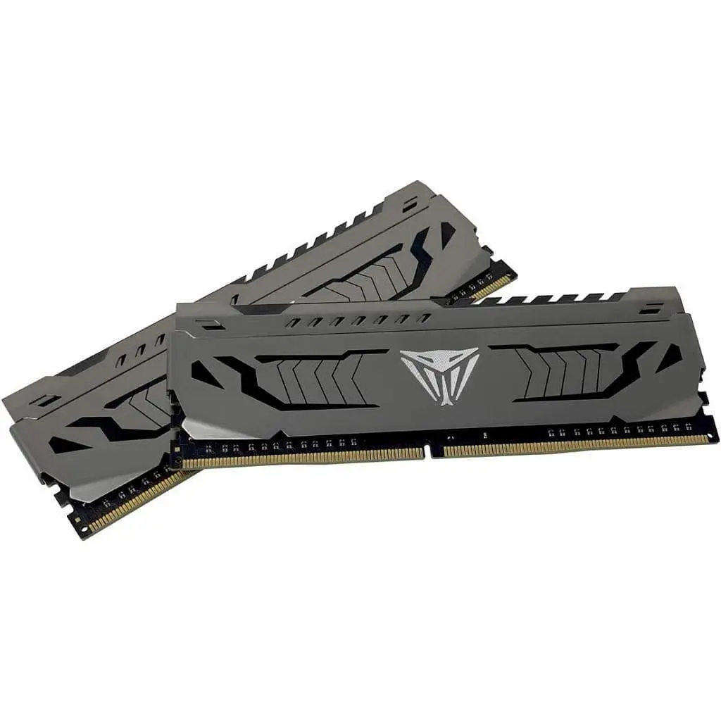 Модуль памяти Patriot DDR4 16Gb (2х8) Viper Steel Gray 3733 MHz (PVS416G373C7K) Б/у - фото 2