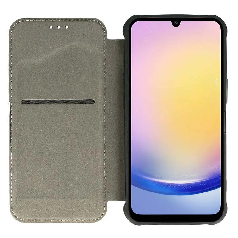 Шкіряний чохол-книжка GETMAN Razor (PU) для Samsung Galaxy A36 5G / A56 5G Black - фото 4