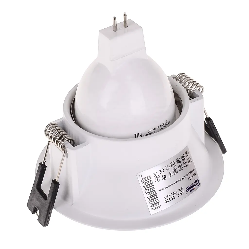 Светильник точечный Brille HDL-DS 160 MR16 WH 36-230 - фото 7