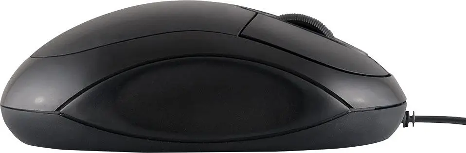 Компьютерная мышка LogicConcept LM-11 3 кн. 1000dpi черная (M-LC-LM11) - фото 3