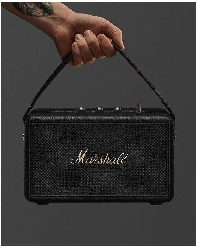 Бездротова колонка - акустика портативна Marshall Kilburn III Black and Brass (1007443) - фото 6